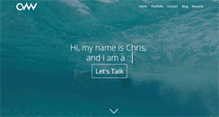 Desktop Screenshot of chrisvwebb.com